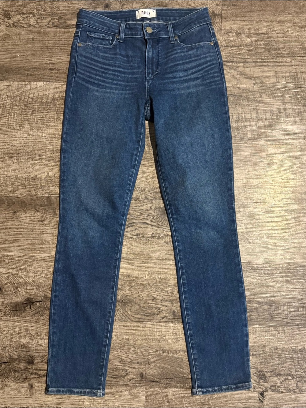 Paige Jeans Women’s 27 Blue Skyline Ankle Peg Denim